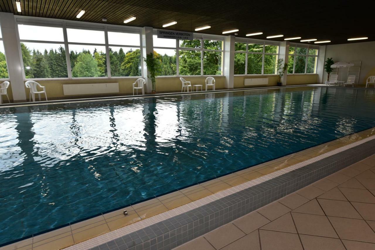 Ferienwohnung "Rodelnde Geiss" Mit Schwimmbad Braunlage Dış mekan fotoğraf